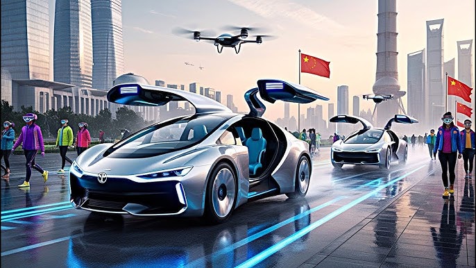 China’s Flying Car Factory is Soaring Past Tesla to Shape the Future